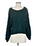 Mustard Seed 100% Acrylic Solid Teal Pullover Sweater Size S - photo 1