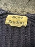 Acne Studios 100% Wool Blue Wool Pullover Sweater Size M - photo 13