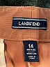 Lands' End Brown Casual Pants Size 14 - photo 7