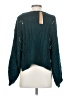 Mustard Seed 100% Acrylic Solid Teal Pullover Sweater Size S - photo 2