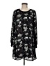Love Reign 100% Polyester Floral Black Casual Dress Size M - photo 1