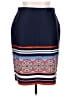 NYCC Print Blue Casual Skirt Size 1X - photo 1