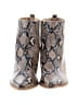 ARider Girl Blue Brown Ankle Boots Size 7 1/2 - photo 2