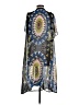 ZZ 100% Polyester Blue Kimono Size XS - photo 2