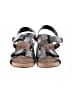 VANELi 100% Leather Stripes Silver Gray Wedges Size 8 1/2 - photo 2