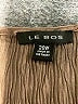 Le Bos 100% Polyester Brown Sleeveless Blouse Size 20 - photo 7