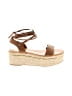 BLEECKER & BOND Tan Brown Wedges Size 9 1/2 - photo 1