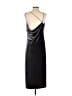 Zara Metallic Black Cocktail Dress Size S - photo 2