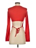Shein Red Long Sleeve T-Shirt Size 2 - photo 2