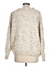 Unbranded Tweed White Pullover Sweater Size L - photo 2