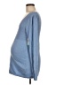 Duo Maternity Blue Pullover Sweater Size M - photo 5