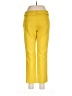 Ann Taylor LOFT Solid Yellow Casual Pants Size 2 - photo 2