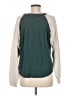 Pilcro Color Block Green Pullover Sweater Size M - photo 2