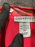 Catherines 100% Polyester Tropical Red Cocktail Dress Size 2X - photo 7