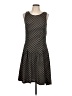 Max Studio Chevron-herringbone Black Casual Dress Size L - photo 1
