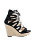 Saks Fifth Avenue Black Wedges Size 8 - photo 1