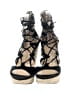 Saks Fifth Avenue Black Wedges Size 8 - photo 2