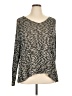Eileen Fisher Marled Black Gray Pullover Sweater Size XL - photo 1