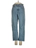 Madewell 100% Cotton Stripes Blue Jeans Size 24 waist - photo 1