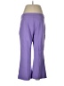 On 34th Color Block Purple Active Pants Size L - photo 2