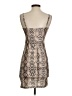 Shein Animal Print Tan Cocktail Dress Size S - photo 2