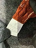 Unbranded 100% Polyester Color Block Brown Pullover Sweater Size S - photo 7