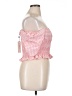 BCBGeneration 100% Polyester Pink Sleeveless Blouse Size L - photo 4