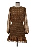 VICI 100% Polyester Paisley Brown Cocktail Dress Size M - photo 1