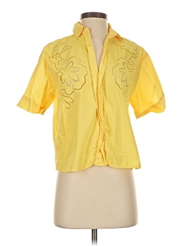 Future Collective Short Sleeve Blouse (view 1)