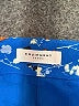 Equipment 100% Polyester Stars Blue Shorts Size 12 - photo 3