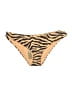 J.Crew Animal Print Gold Swimsuit Bottoms Size XXL - photo 1