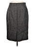 J.Crew Chevron-herringbone Gray Formal Skirt Size 8 - photo 2