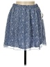 Originality Paisley Blue Casual Skirt Size M - photo 1