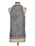By Anthropologie Gray Sleeveless Blouse Size S - photo 2