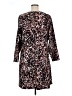 Cupio Animal Print Brown Casual Dress Size 1X - photo 2