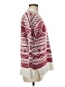 Ann Taylor LOFT Print Red Pullover Sweater Size M - photo 4