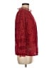 J.Crew Red 3/4 Sleeve Blouse Size M - photo 4
