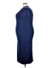 Shein Curve Solid Blue Casual Dress Size 4X - photo 5