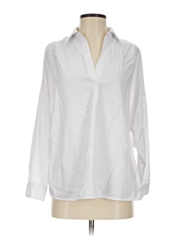 Indigo Rose Long Sleeve Blouse (view 1)