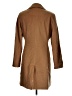 Calvin Klein Brown Wool Coat Size 12 - photo 2