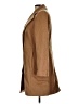 Calvin Klein Brown Wool Coat Size 12 - photo 5