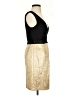 Max and Cleo Metallic Gold Cocktail Dress Size 4 - photo 4