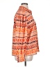 Zeagoo Print Orange Long Sleeve Blouse Size XL - photo 4