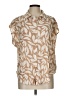 Torrid Tan Short Sleeve Blouse Size Lg Plus (0) - photo 1