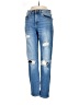 Altar'd State Hearts Blue Jeans Size 26 waist - photo 1