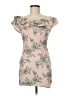 Missguided Floral Tan Cocktail Dress Size M - photo 1