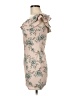 Missguided Floral Tan Cocktail Dress Size M - photo 5