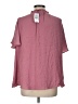 Torrid 100% Polyester Pink Short Sleeve Blouse Size Lg Plus (0) - photo 2