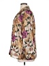 Allison Daley 100% Polyester Floral Purple Long Sleeve Blouse Size 16 - photo 5