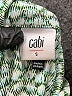 CAbi 100% Polyester Tweed Green Sleeveless Blouse Size S - photo 7